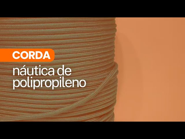 Corda de Polipropileno Zig Zag 8 mm Colorida | Casa das Cordas RS