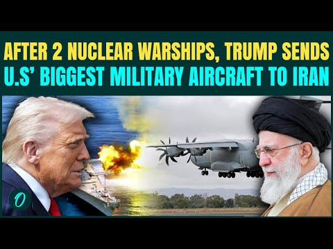 Trump’s NUCLEAR Warships, BIGGEST C-17 Military Aircraft Ready to BOMB Iran| US Vs Iran War Latest