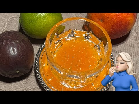 Make your own passion fruit mango jam without seeds Recipe for removing the seeds from passion fruit