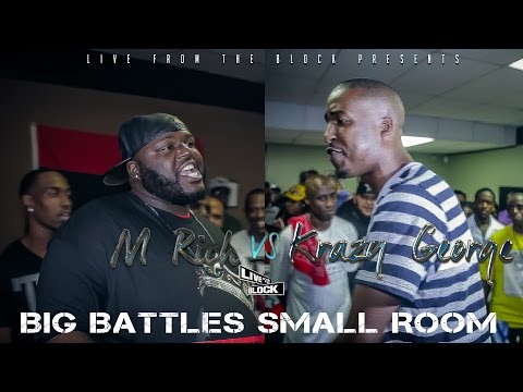 M Rich vs Krazy George