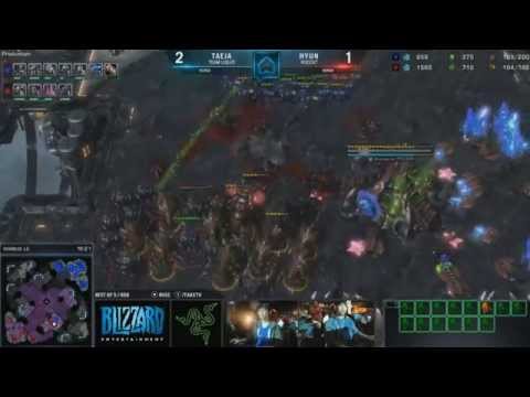 HomeStory Cup X SC2 - Quarterfinals - Taeja vs Hyun