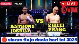 Download lagu 🔴 siaran tinju dunia terbaru 2025‼️ Anthony Joshua vs ZHILEI Zhang,livewoardboxingtraining, tinju mp3