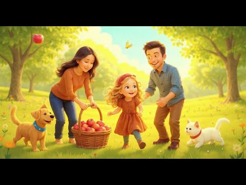 Vācam rudens ražu 🍏🥕| Rudens dziesmiņa bērniem |Alise, Pūka un Bruno| Bērnu dziesmas latviešu valodā