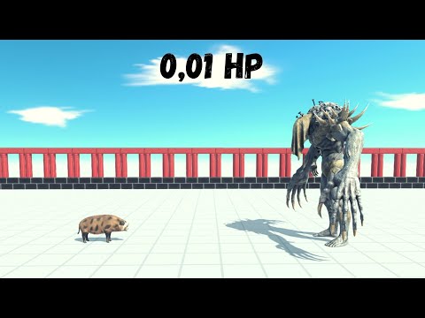 0,01 HP All Units Competition ARBS | Animal Revolt Battle Simulator