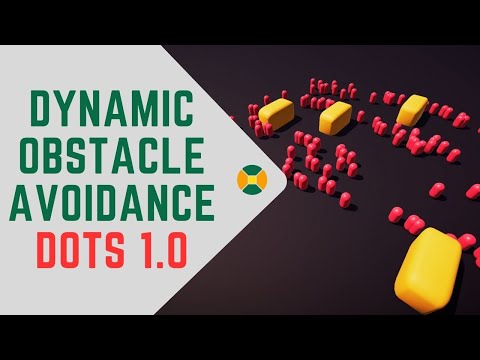 Dynamic Obstacle Avoidance with Nav Mesh Query - DOTS 1.0