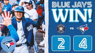 Kazuma Okamoto, Dylan Cease power Blue Jays to series-opening win against Astros!