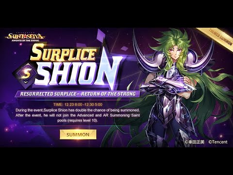 DUELOS GALÁCTICOS DOIS BAN E SHION DE SAPURES - SAINT SEIYA AWAKENING