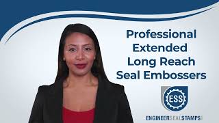 Professional Extended Long Reach Seal Embossers