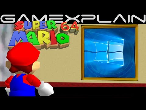 Super Mario 64 Has Been Reverse Engineered; Natively Ported to PC With 4K Widescreen Support