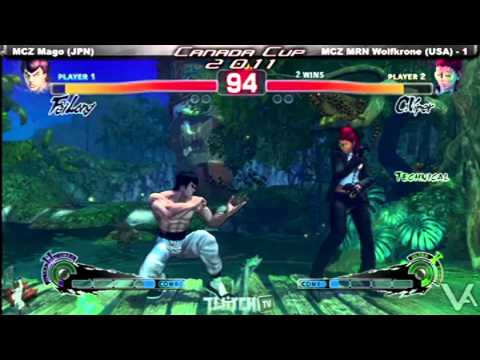 Canada Cup Gaming 2011 SSF4AE MCZ Mago JPN vs MCZ MRN Wolfkrone USA
