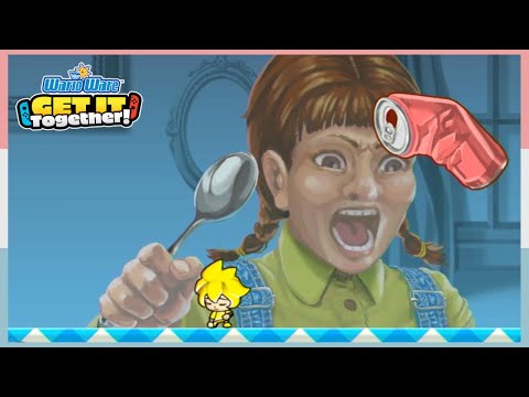All Stages With Cute Human Disappointed Faces When Losing In WarioWare: Get It Together