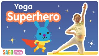 Sago Mini Yoga: Superheroes | Mindfulness & Movement for kids!