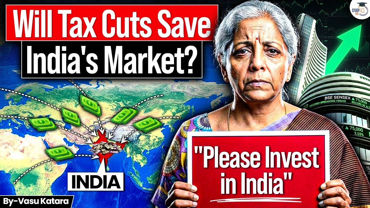 How Modi Govt Can Save the Indian Stock Market | Rupee Falling, Share Market Crisis & Indian Economy