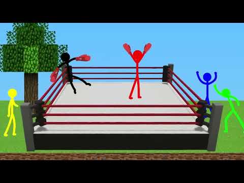 Stickman VS Among Us Bank Robbery   AVM Shorts Animation Part 07