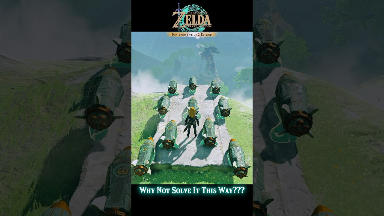 In TOTK, Your Imagination is the Limit #zelda #zeldatotk #totk #switch2 #nintendoswitch