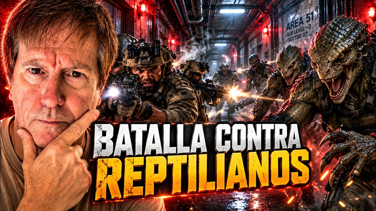 BRUTAL: REPTILIANOS ATACAN EL ÁREA 51 | INTERVIENE EL EJÉRCITO
