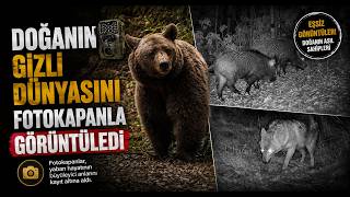  Doğanın Gizli Dünyasını Fotokapanla Görüntüledi