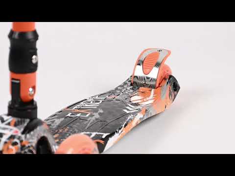 Video de Monopatín Plegable 4 ruedas Swift Naranja