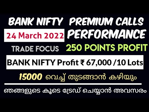 24.03.2022.BankniftyToday 250 Profit  | Premium service | Most useful vedio | #tradefocus.