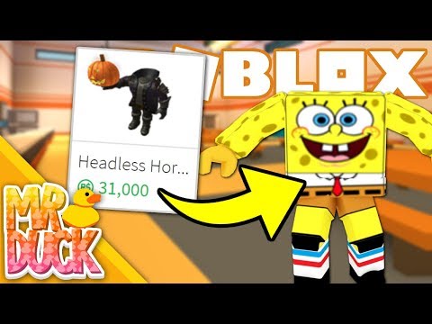 Wasting 31 Thousand Robux On Headless Horseman - 