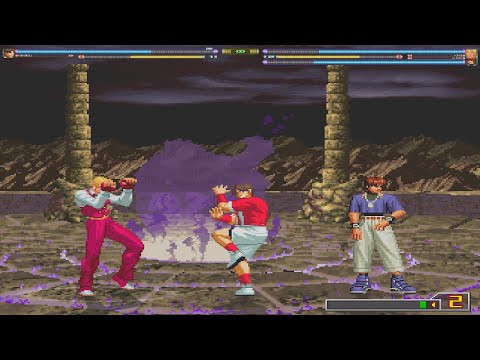 Sie Kensou vs King & Chris | Mugen Fighting Games