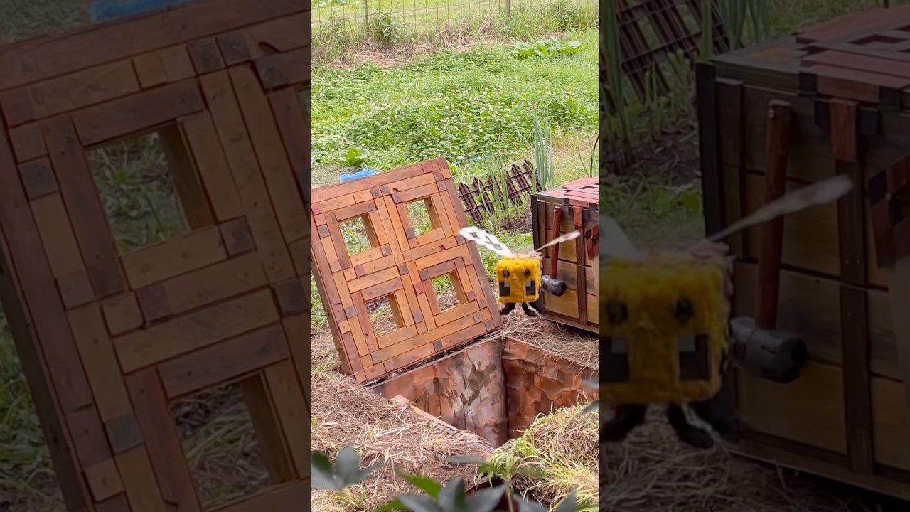 Don't chase the Minecraft bees