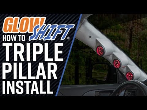 GlowShift | How To Install A Gauge Pillar Pod