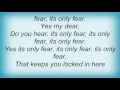 Alexi Murdoch - It's Only Fear Lyrics