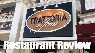 Trattoria al Forno Restaurant Review | Walt Disney World | Boardwalk Inn | 1080p 60fps