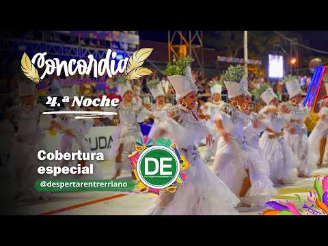 4ª Noche | Carnaval de Concordia 2026 En Vivo | Cobertura Especial DE