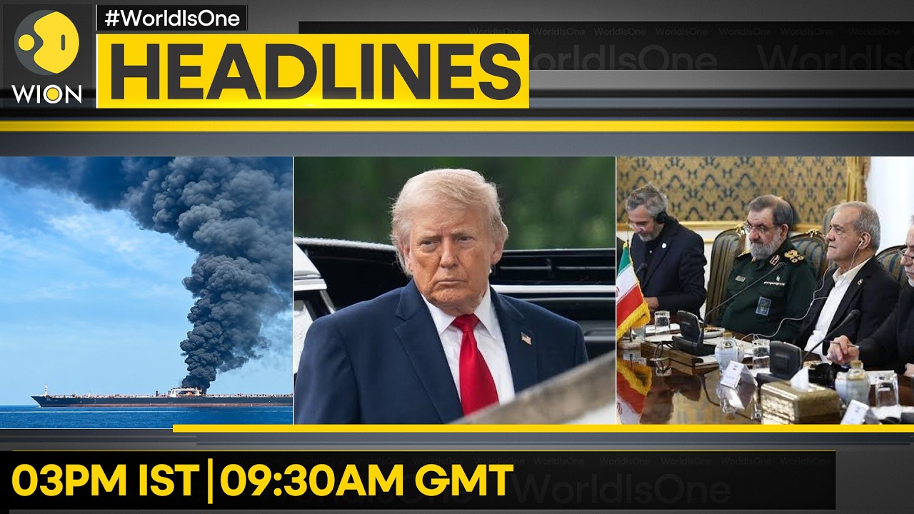 Six Indians Safe After Persian Gulf Attack | Trump Links IDF Exit to Abraham Accords |WION Headlines