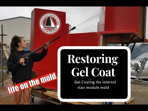 Ep058 Gel Coating the large internal stairway - Life On The Hulls - Building a Catamaran
