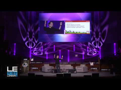 Tony Espinoza - Couchsurfing - LeWeb London 2013