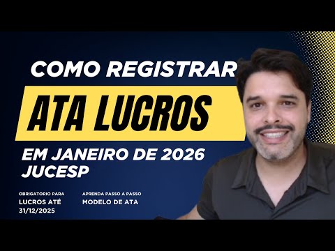 How to register a profit distribution agreement with JUCESP by January 2026