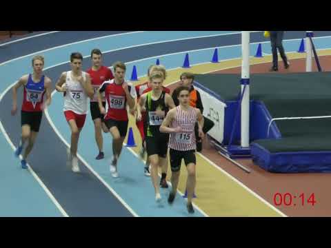 Inomhus Ungdoms-SM 2020 - P16 1500 m