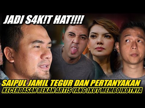 S4K!T H4T!!! Saipul Jamil Tegur dan Pertanyakan KECERDASAN TEMAN ARTIS yang sempat ikut memboikotnya