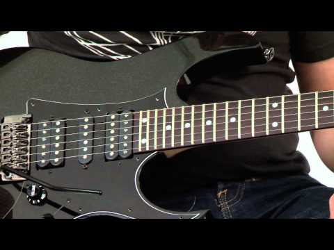 RG Prestige Electric Guitar - Galaxy Black