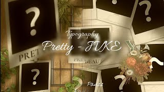 Download lagu PRETTY - JVKE || TYPOGRAPHY ALIGHT MOTION (FREE PRESET) mp3