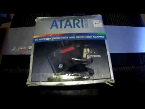Atari 5200 RF adaptor unboxing, with bonus test footage.