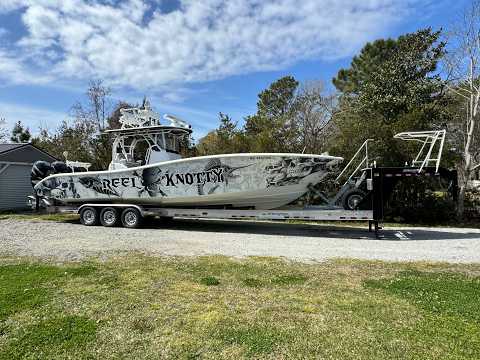 2009 Yellowfin 36 Offshore Reel Knotty Video