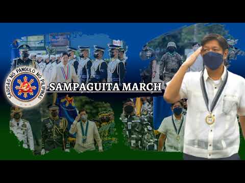 La Flor De Manila ( Sampaguita March ) | Official Military March Of President Ferdinand R. Marcos Jr