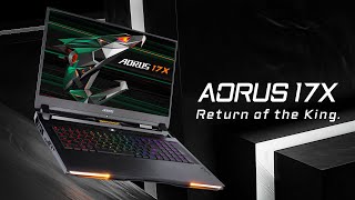 Video 1 of Product Gigabyte AORUS 17X YD 17.3" Gaming Laptop (Intel 11th, 2021)