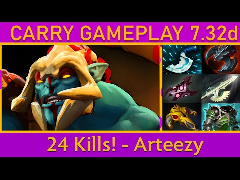 💥Dota 2 天鸽 Arteezy Huskar Carry Pro Gameplay