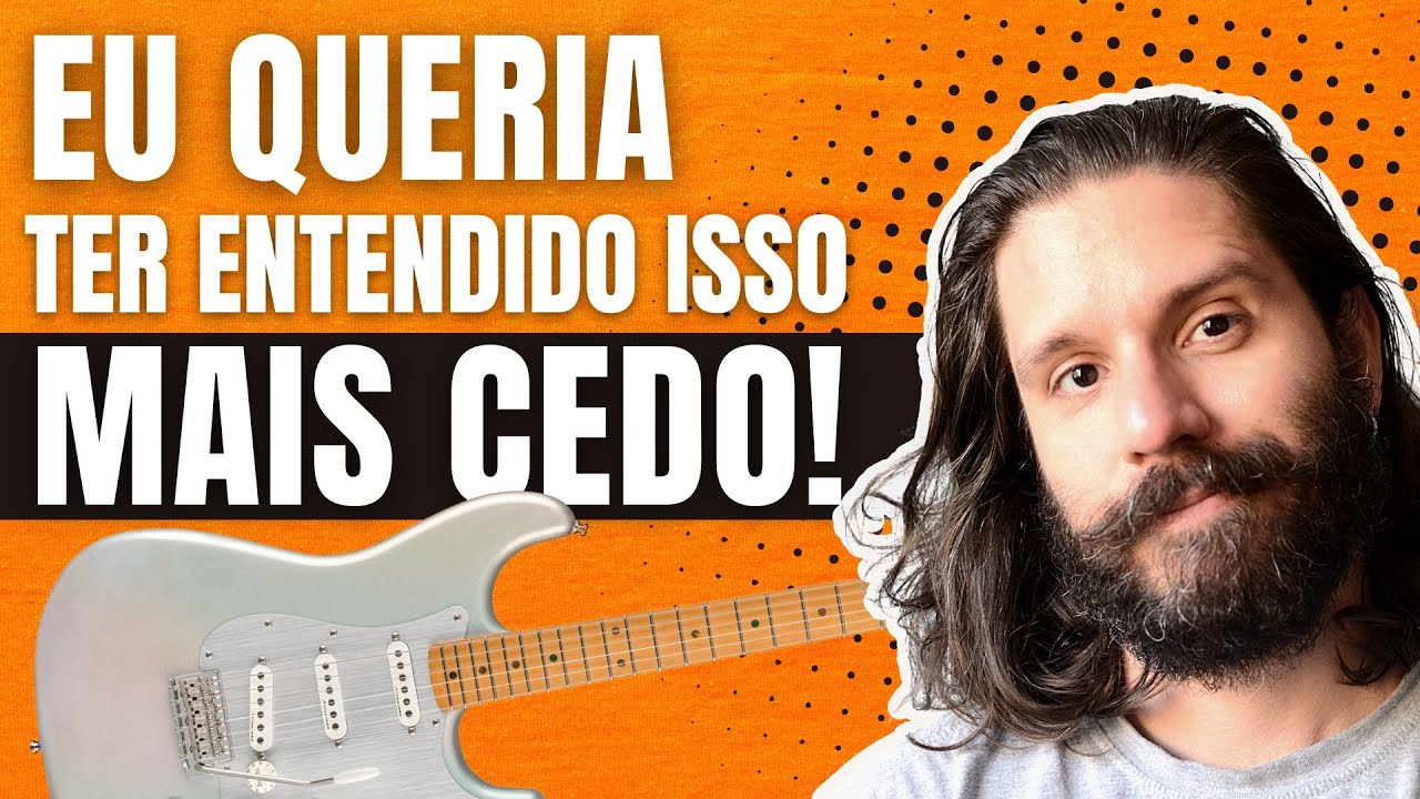 Se tivessem me explicado isso aos 20 anos de idade... | guitarra