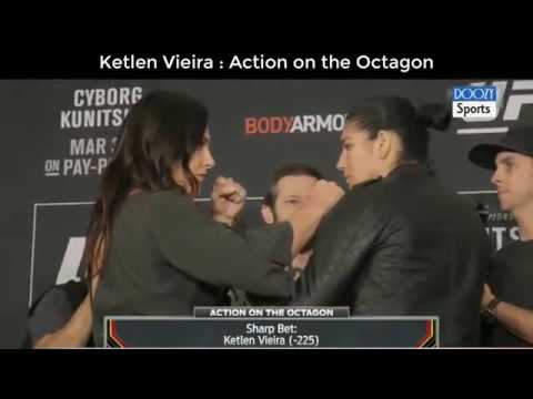 Ketlen vieira : Fight Highlights