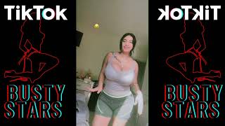 ASMR Tiktok Busty Girls | ASMR Busty Tiktok Compilation | ASMR Braless Tiktok Models #bustygirl