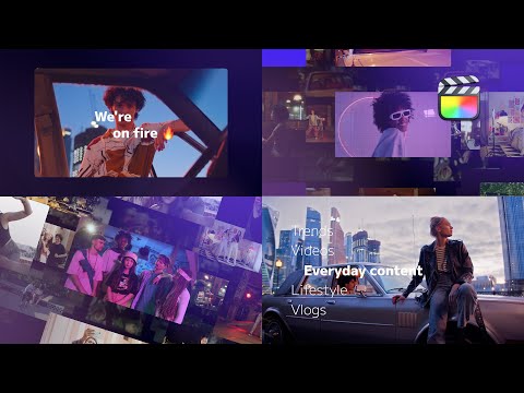 Channel Glow'n'Grow Modular Template for Final Cut Pro — MotionVFX