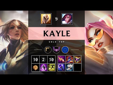 Kayle Top vs Fiora - EUW Master Patch 25.21