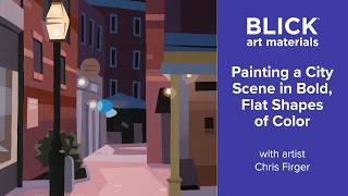 Acrylic Painting Tutorial: Create a Bold City Scene with Chris Firger