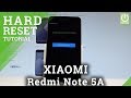 Hard Reset XIAOMI Redmi Note 5A - Wipe Data / Remove Screen Lock
